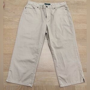 Ralph Lauren Women’s Mid Calf Tan Pants